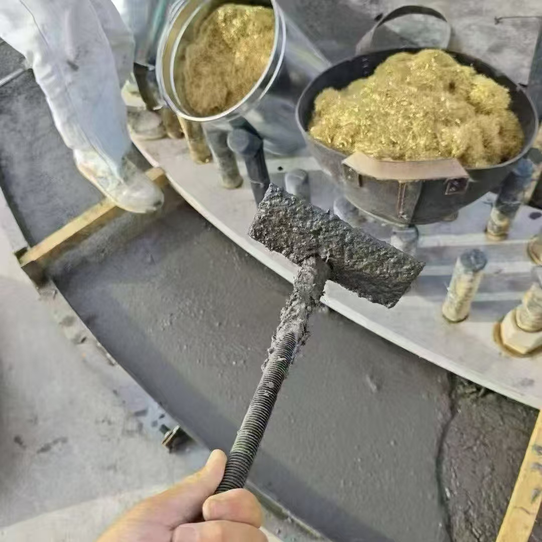 邢台C120钢纤维高强无收灌浆料 轧机压缩机汽轮机发电机锻压设备底座灌浆材料